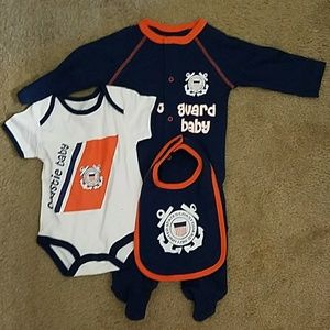 Coast Guard baby outfits